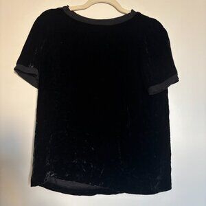 Alice & Olivia Velvet T Shirt